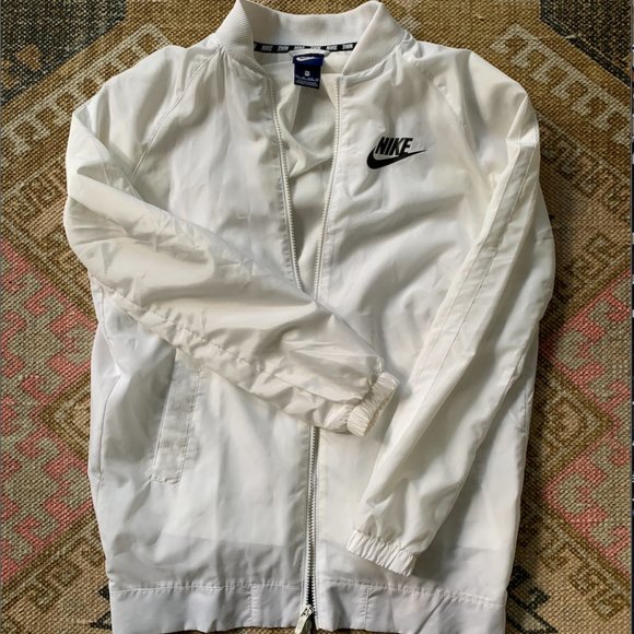 Nike Jackets & Blazers - White Nike Windbreaker